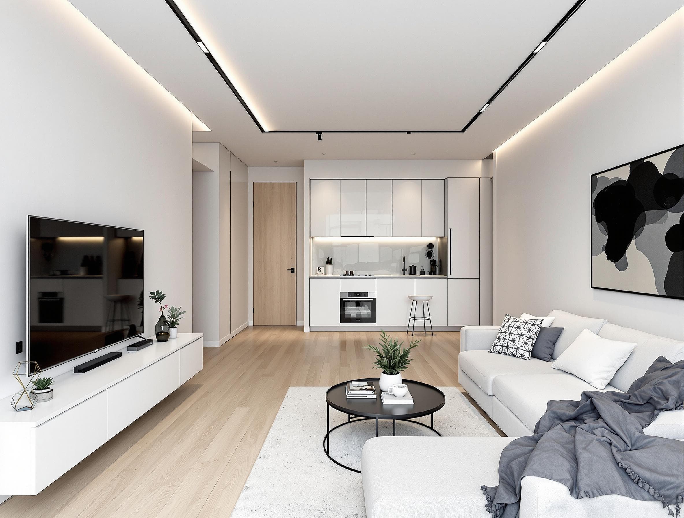 Modern style closet